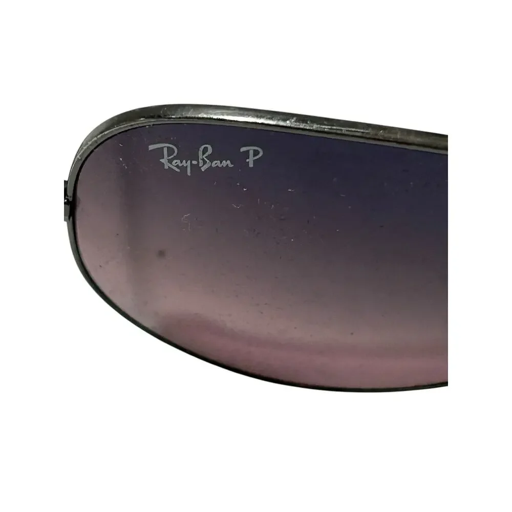 Ray Ban Aviator Large Metal RB3025 58mm Italy Polarized 3P Sunglasses w/Case